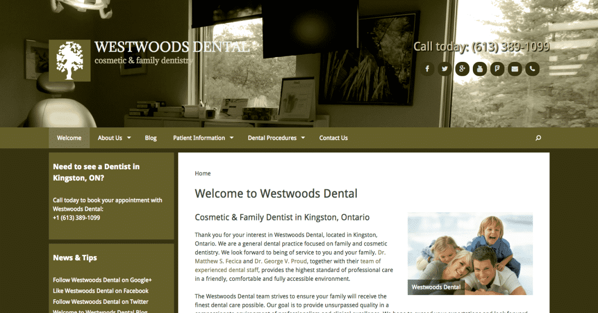 website-genius-westwoods-dental