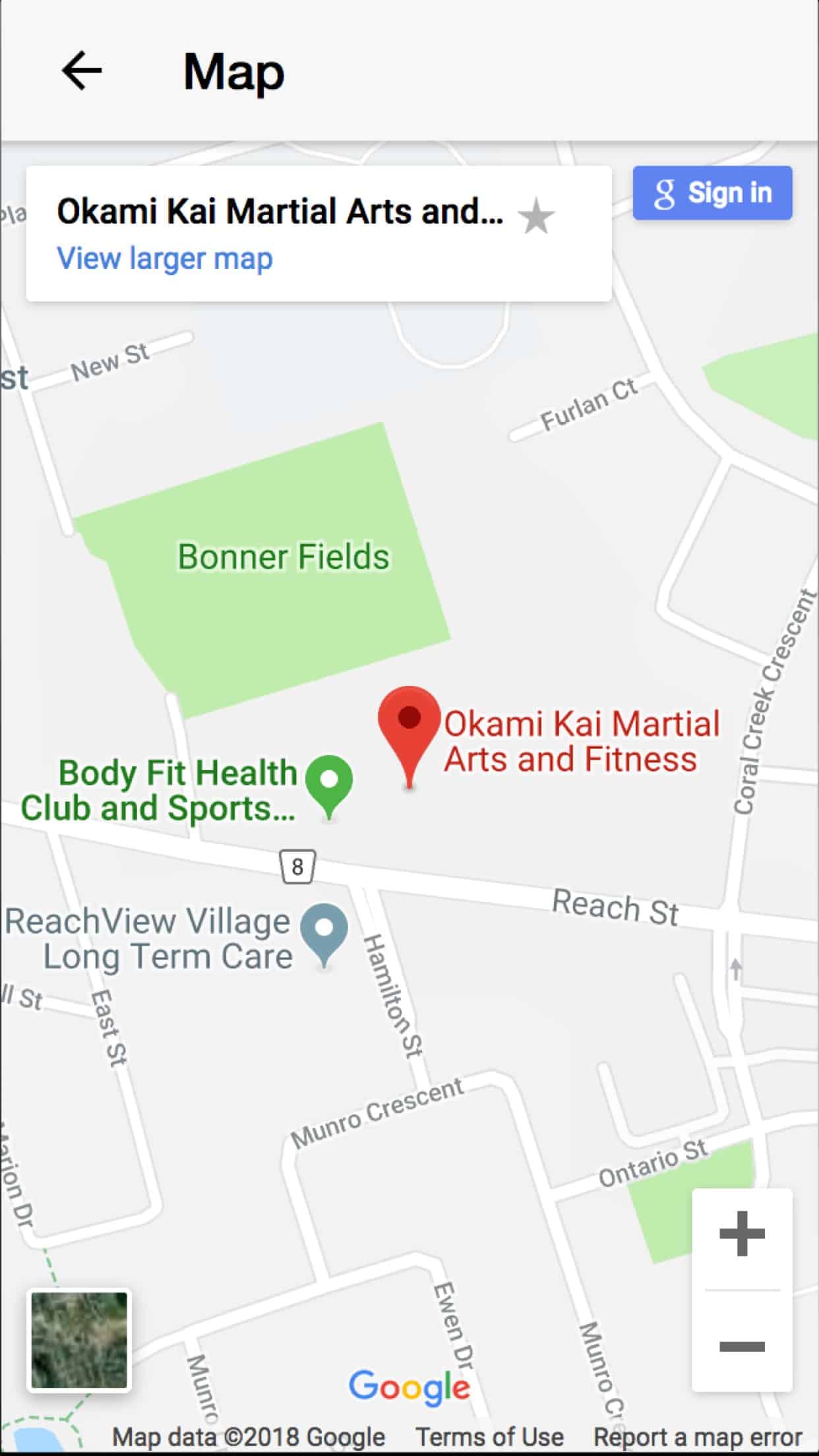 Okami Kai Martial Arts & Fitness Screen Shot